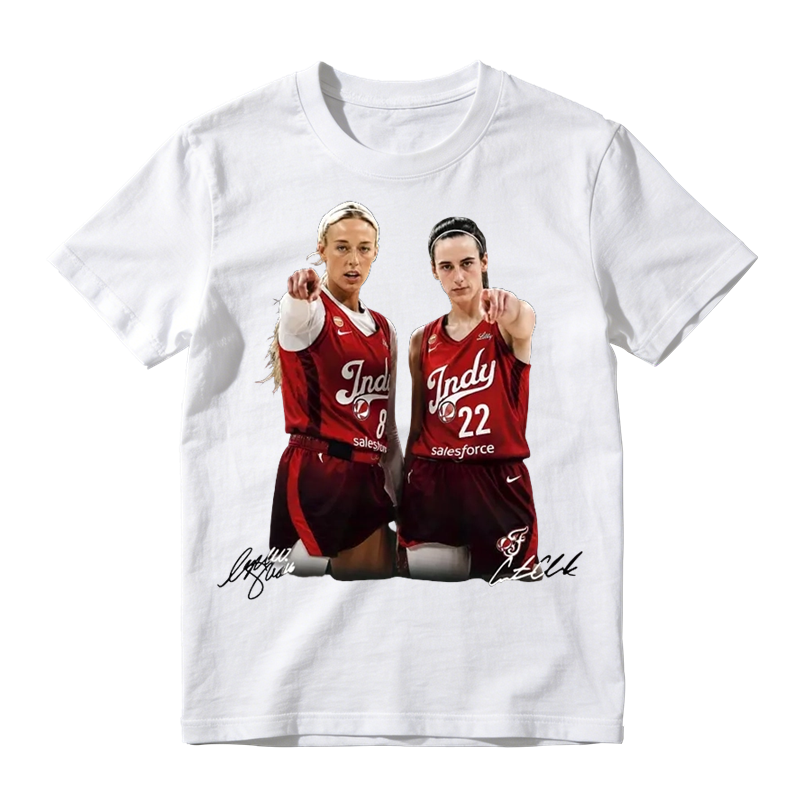 Indiana Fever Basketball Duo Graphic T Shirt