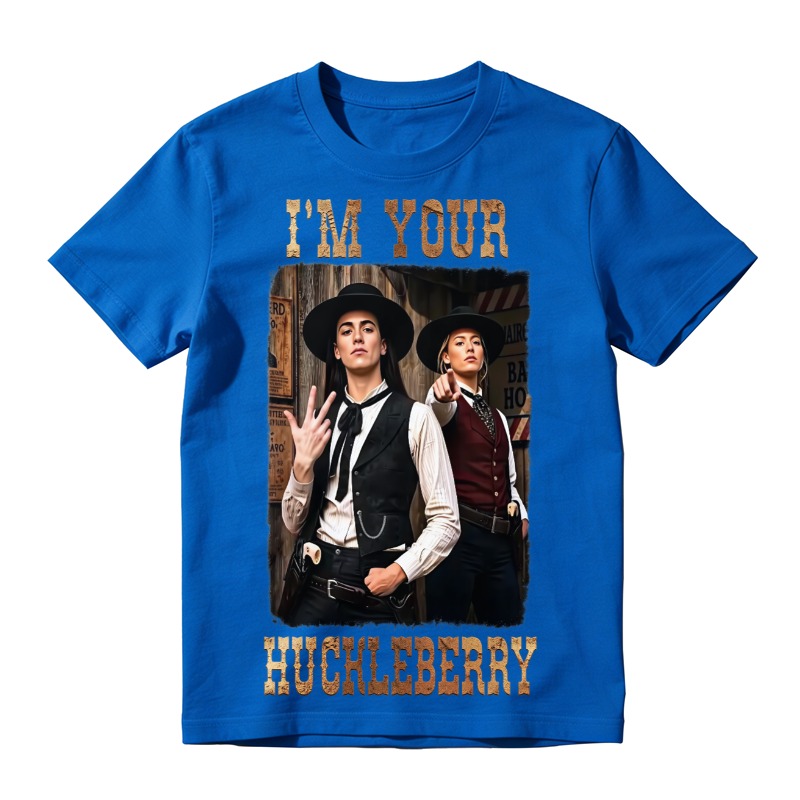 Sophie Cunningham & Caitlin Clark "I'm Your Huckleberry" T-Shirt 