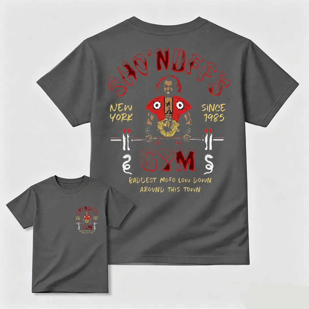 Sho'nuff's Gym Heavyweight Cotton T-Shirt 