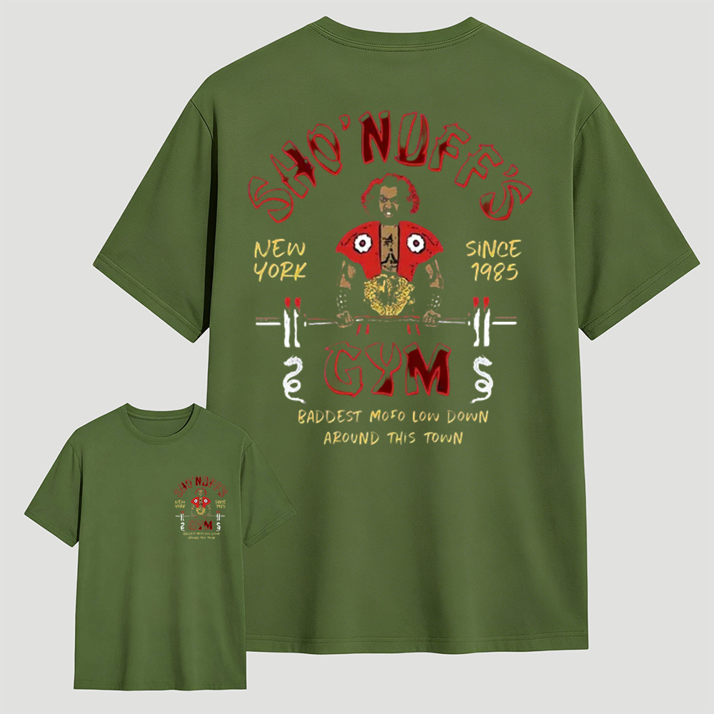 Sho'nuff's Gym Heavyweight Cotton T-Shirt 