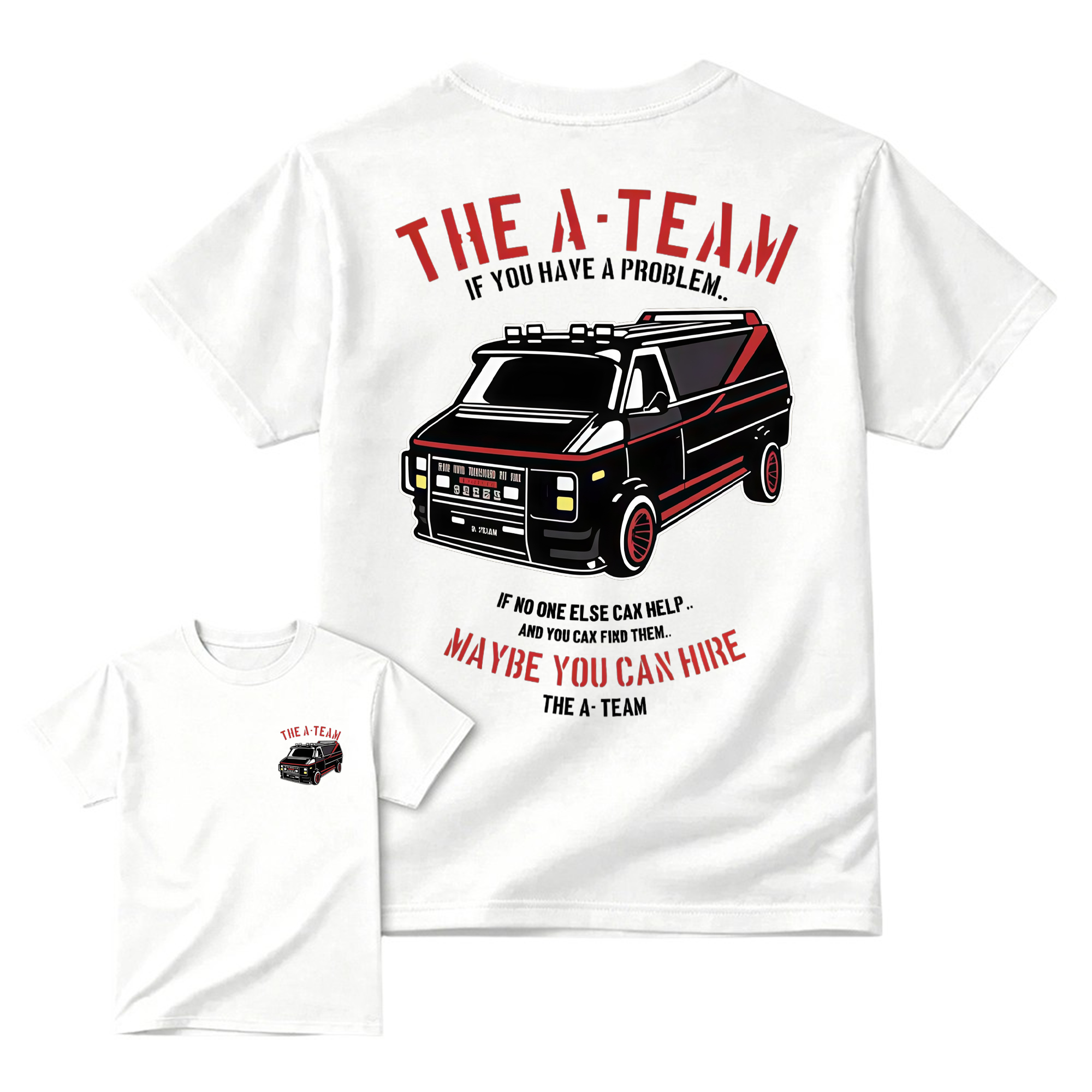 1983 Vintage TV TShirt, Retro GMC Van Graphic Tee, Classic Action Series Shirt