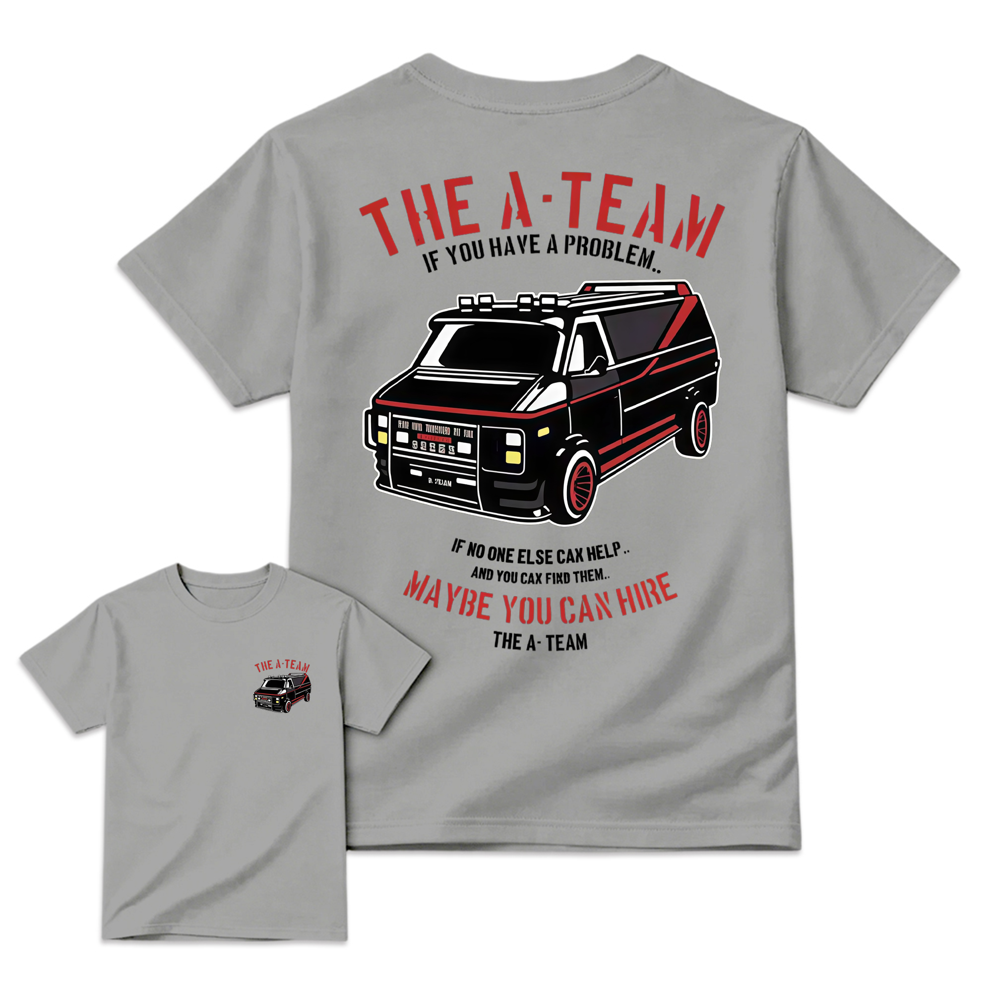 1983 Vintage TV TShirt, Retro GMC Van Graphic Tee, Classic Action Series Shirt