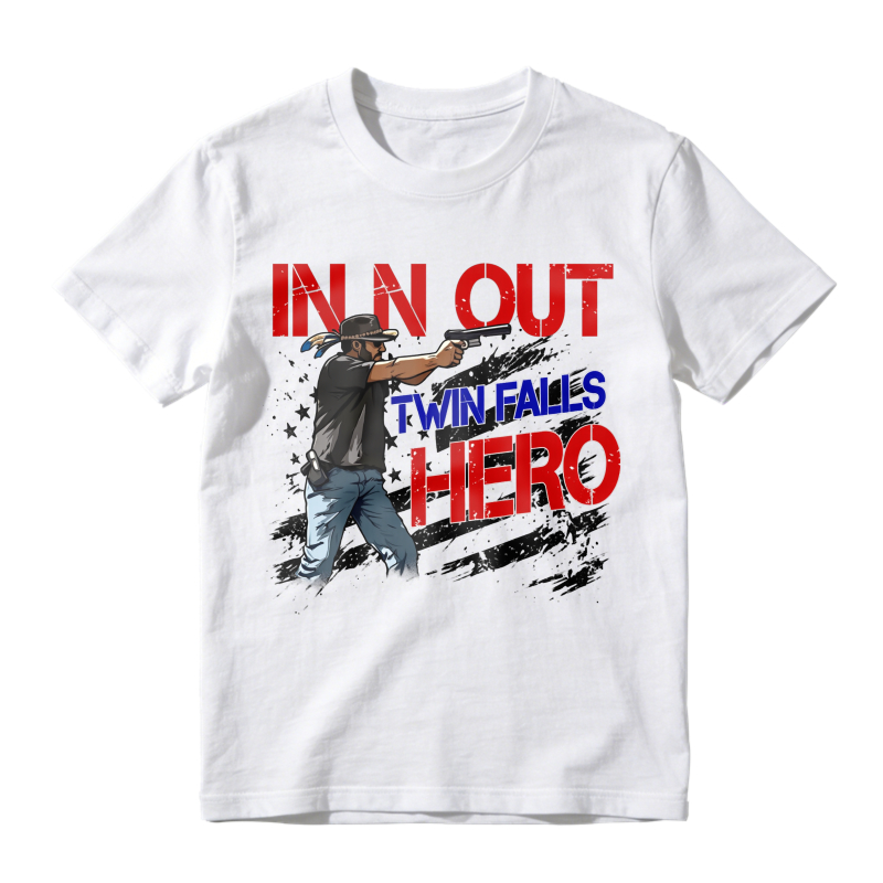 Twin Falls Hero In N Out Jordan Salinas Graphic T-Shirt