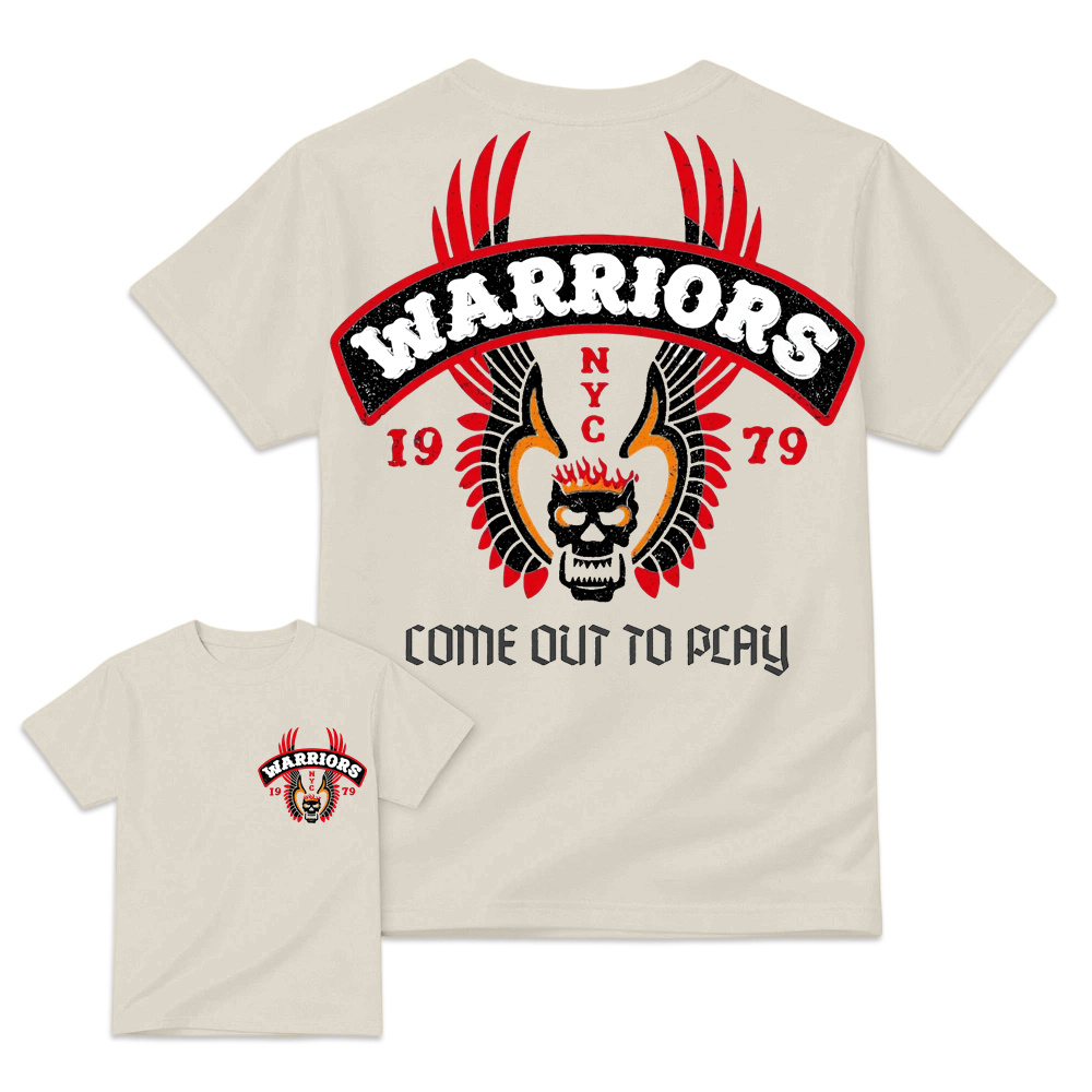 The Warriors "Come Out To Play" 1979 Retro Movie T-Shirt