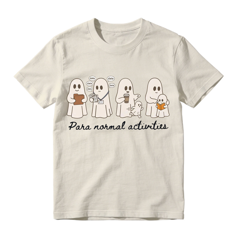 Paranormal Activities Paraprofessional Ghost T-Shirt