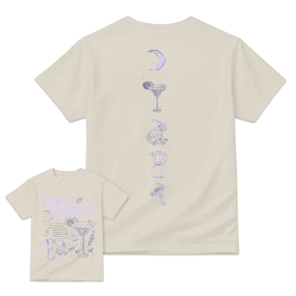 Midnight Margaritas T-Shirt | Practical Magic Inspired Witchy Graphic Tee