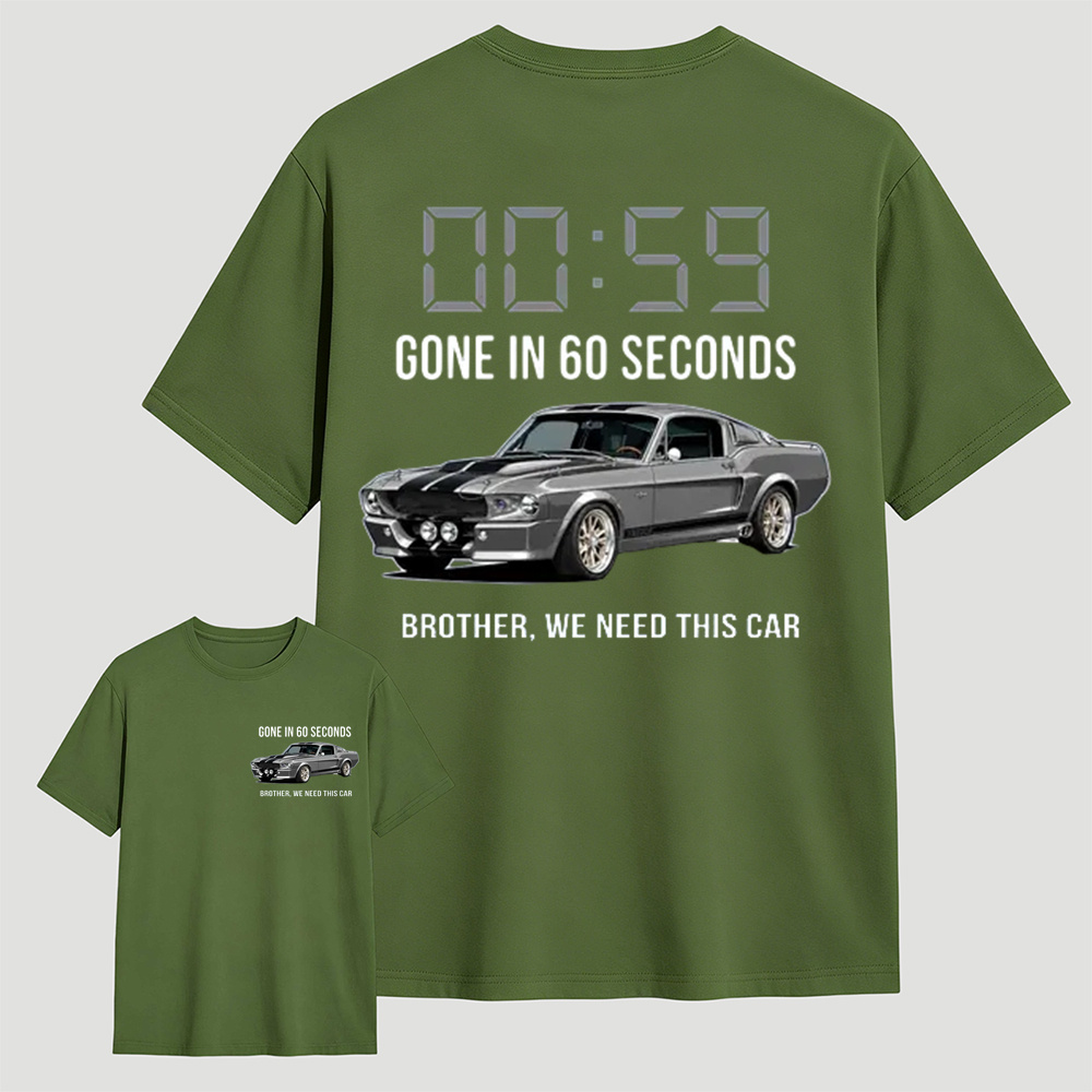 Gone in 60 Seconds Eleanor Mustang Graphic T-Shirt