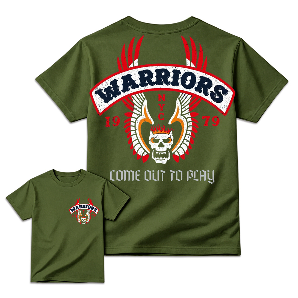 The Warriors "Come Out To Play" 1979 Retro Movie T-Shirt