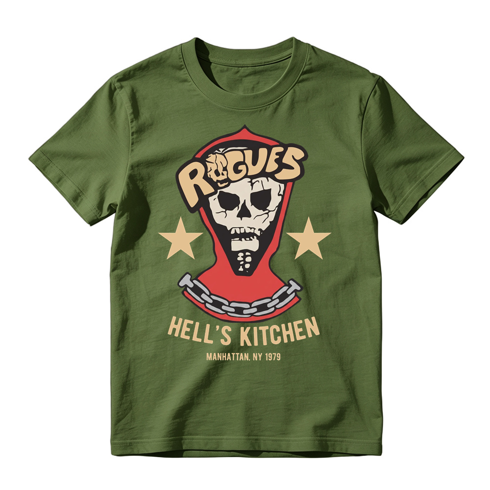 "Rogues Hell's Kitchen Manhattan, NY 1979" Graphic T-Shirt