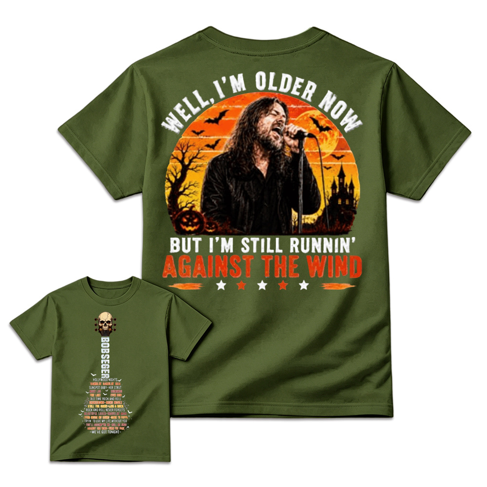 Bob Seger "Against The Wind" Vintage Halloween T-Shirt