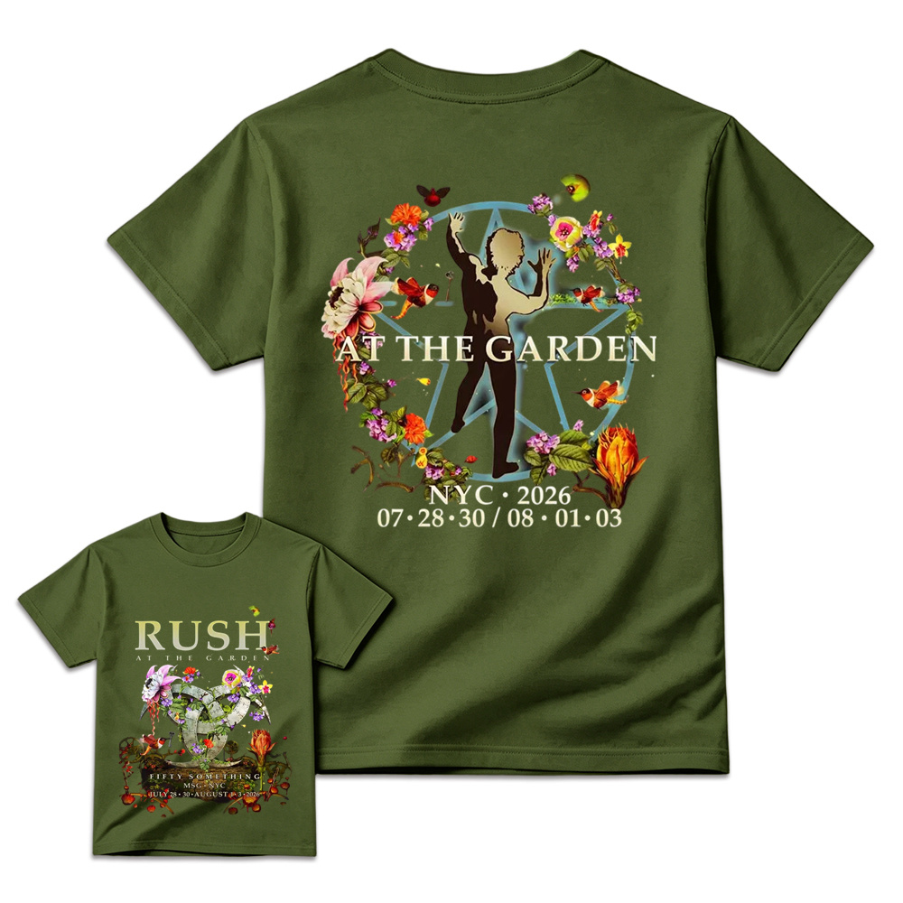 R-u-s-h Band At The Garden 2026 MSG Tour T-Shirt