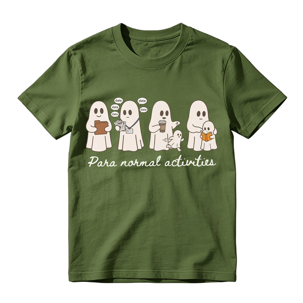 Paranormal Activities Paraprofessional Ghost T-Shirt