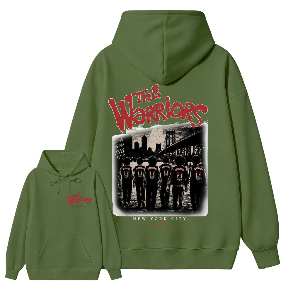 Can You Dig It? The Warriors New York City Gang Print Hoodie 