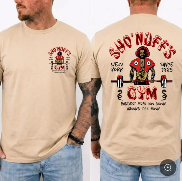 Sho'nuff's Gym Heavyweight Cotton T-Shirt 