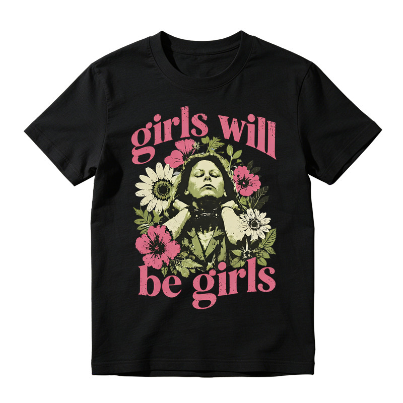 Aileen Wuornos Vintage T-Shirt,Girls Will Be Girls Graphic Tee,Feminist True Crime Tee