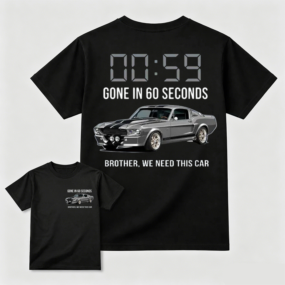 Gone in 60 Seconds Eleanor Mustang Graphic T-Shirt