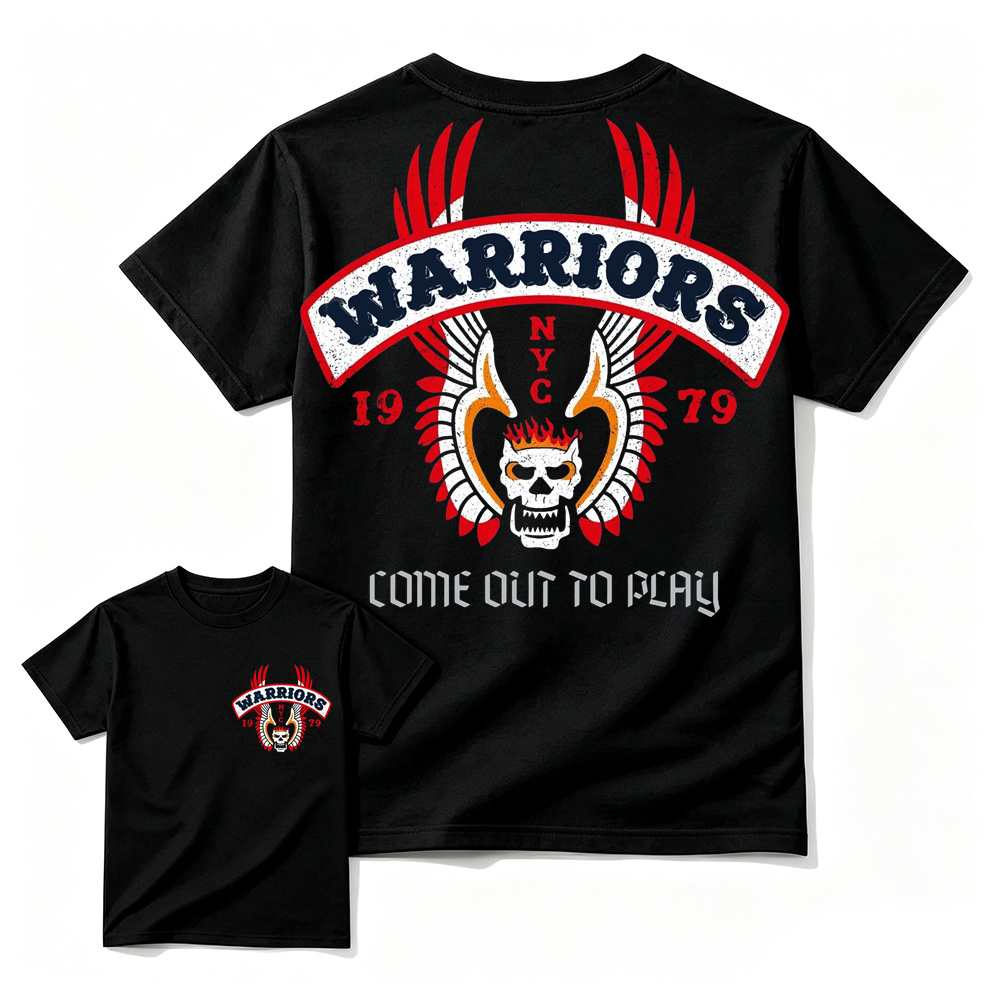 The Warriors "Come Out To Play" 1979 Retro Movie T-Shirt