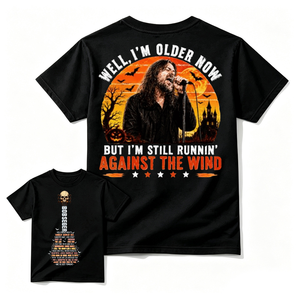 Bob Seger "Against The Wind" Vintage Halloween T-Shirt