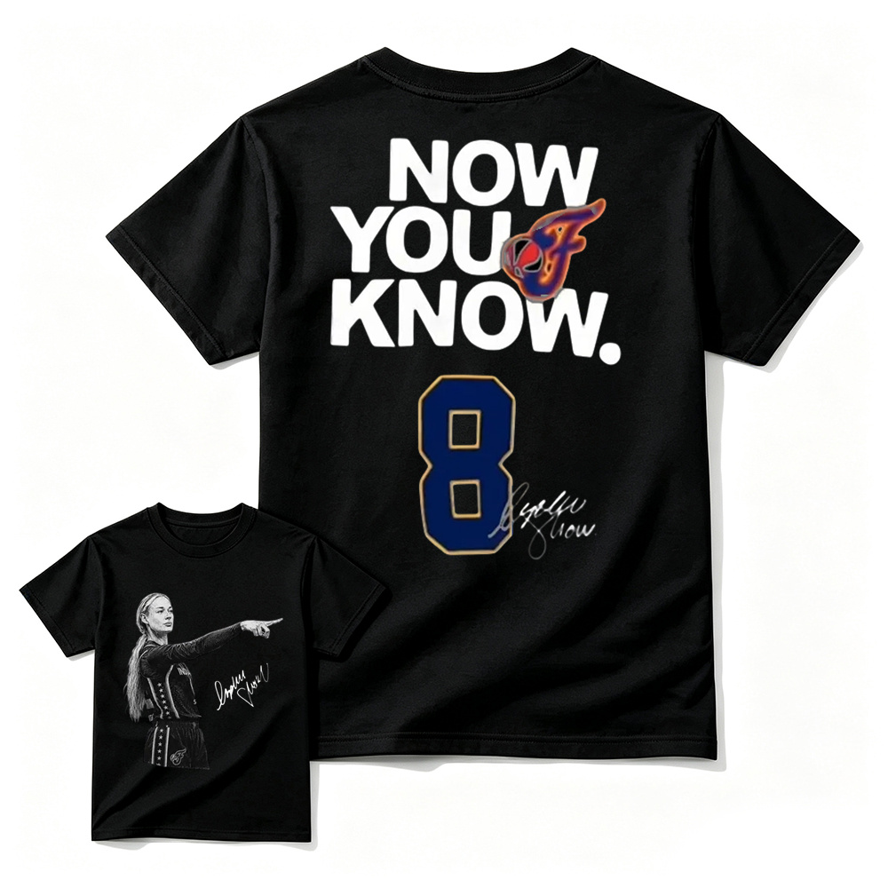 Sophie Cunningham "Now You Know" Graphic T-Shirt 