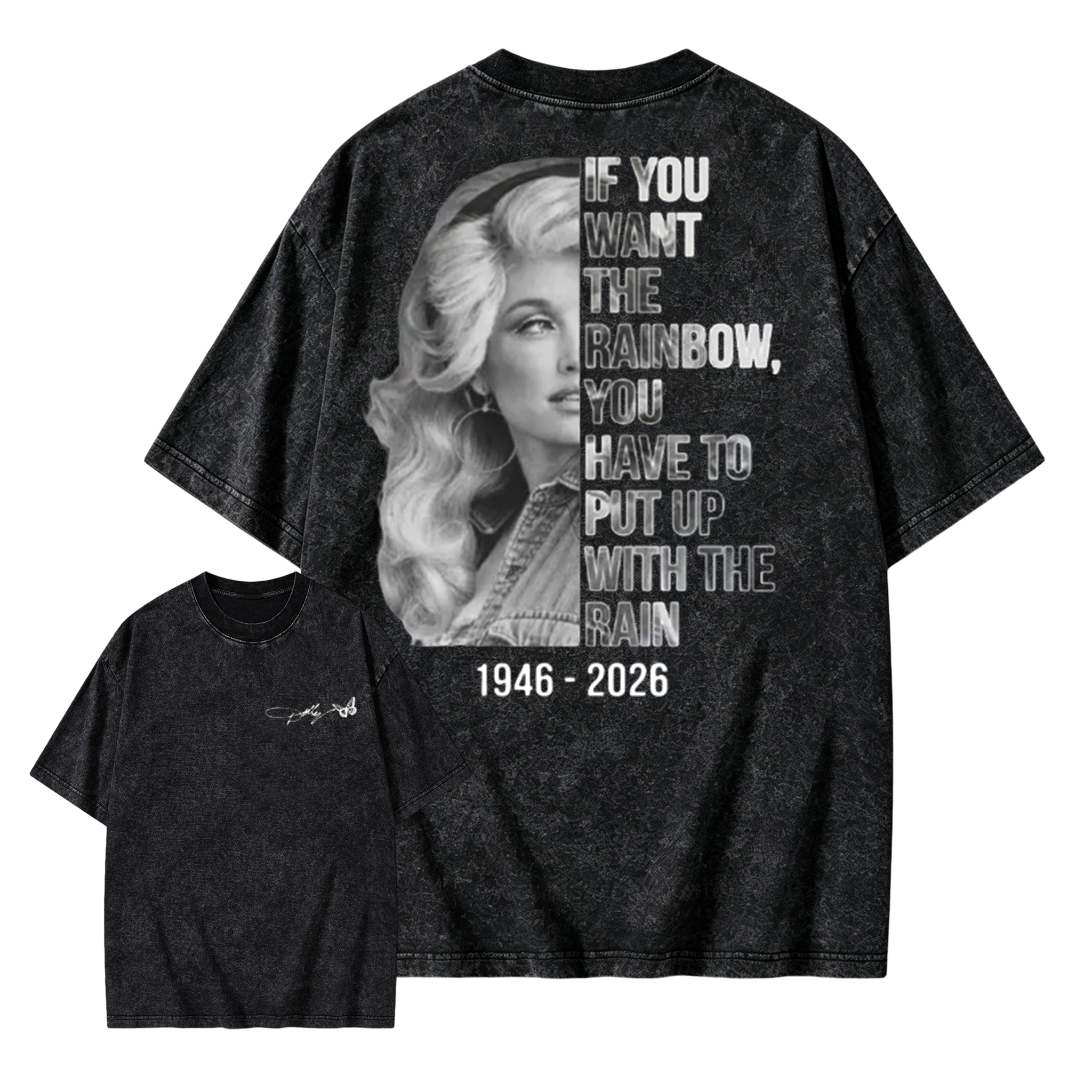 Retro Country Music Singer Quote, Fan Gift, MADE IN USA  Washed T-shirt