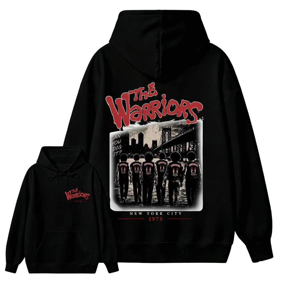 Can You Dig It? The Warriors New York City Gang Print Hoodie 