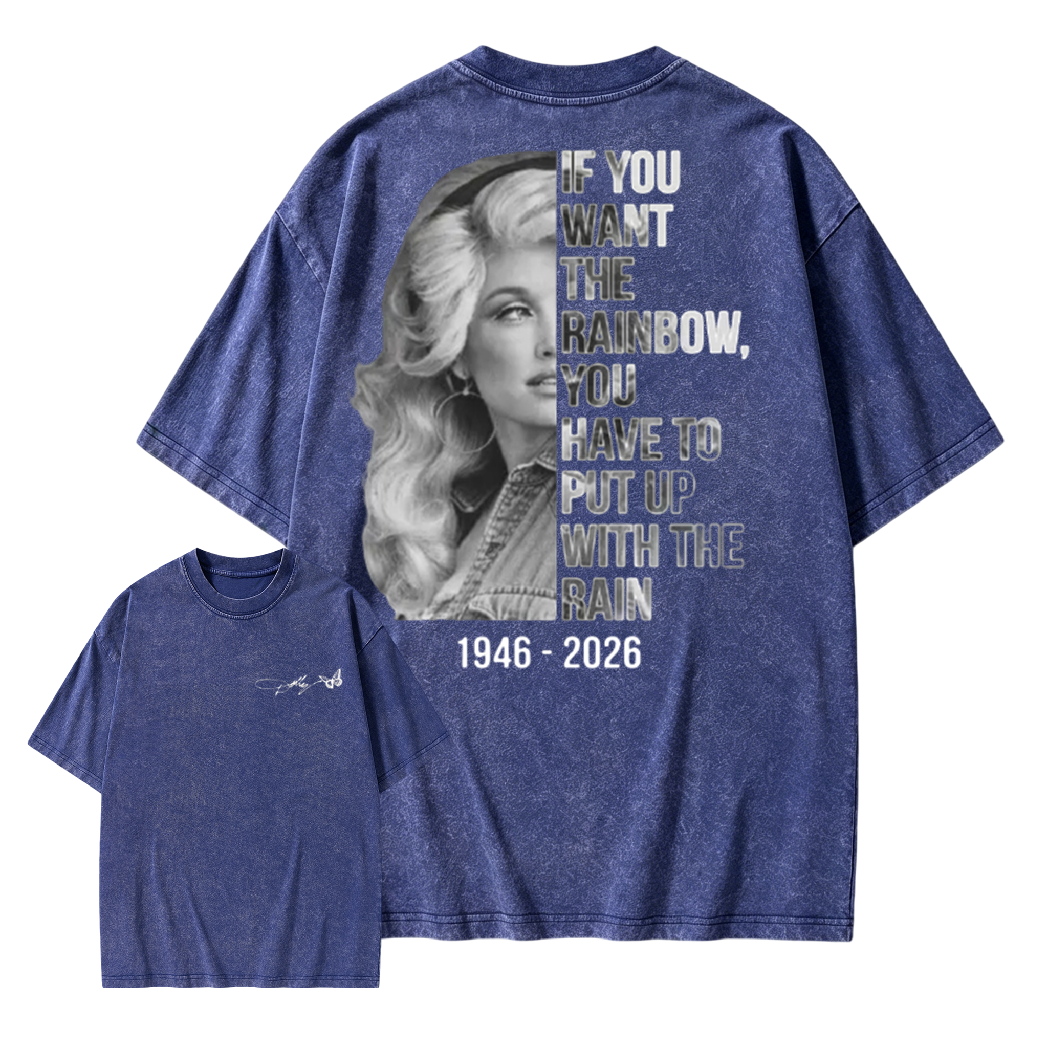 Retro Country Music Singer Quote, Fan Gift, MADE IN USA  Washed T-shirt