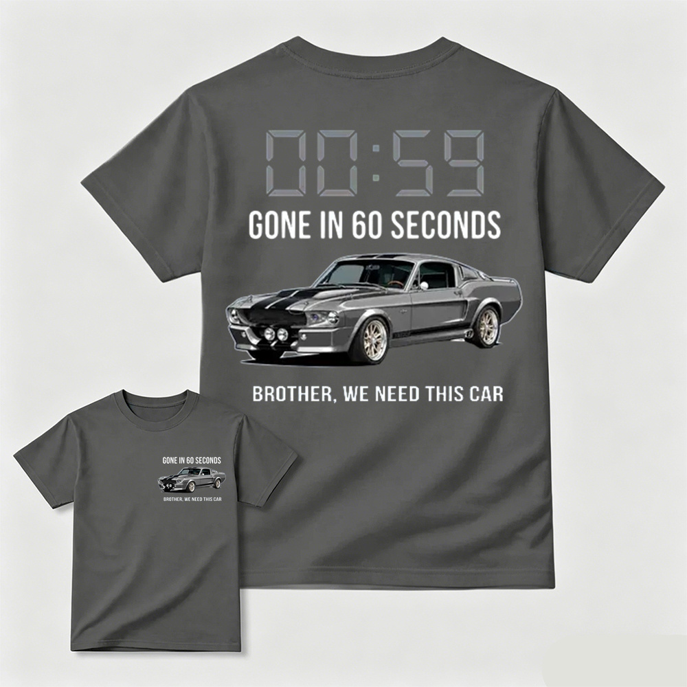 Gone in 60 Seconds Eleanor Mustang Graphic T-Shirt