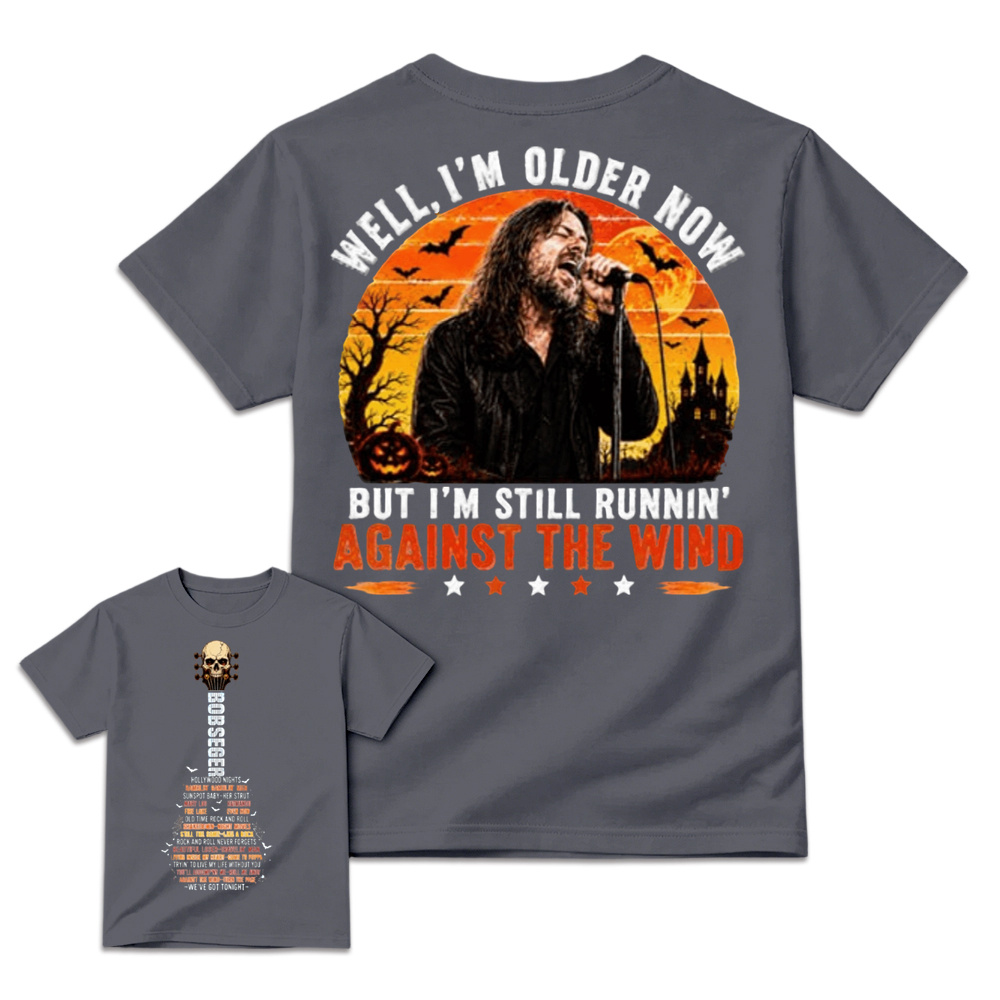 Bob Seger "Against The Wind" Vintage Halloween T-Shirt