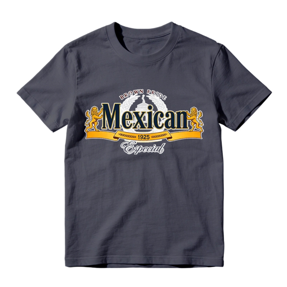 Mexican Especial Beer Inspired Graphic T-Shirt 