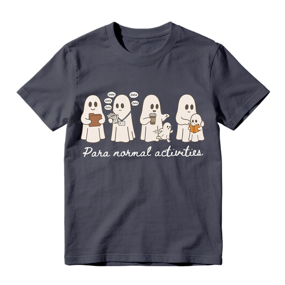Paranormal Activities Paraprofessional Ghost T-Shirt