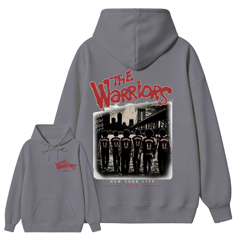Can You Dig It? The Warriors New York City Gang Print Hoodie 