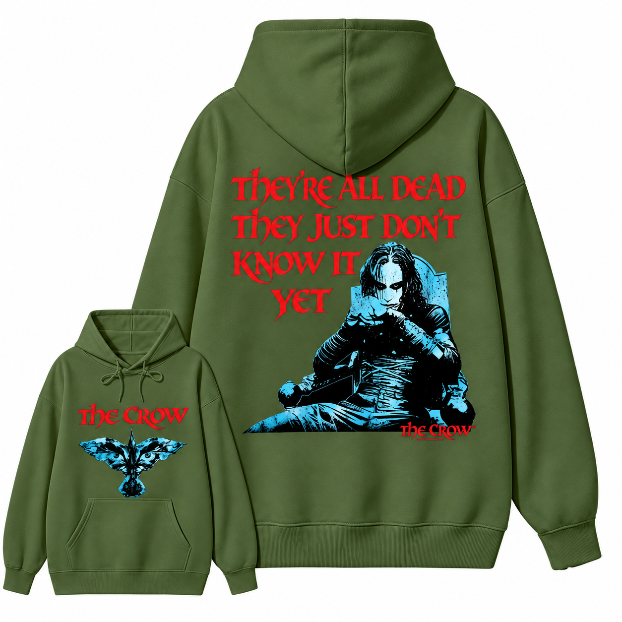 The Crow "They're All Dead They Just Don't Know It Yet" Graphic hoodie