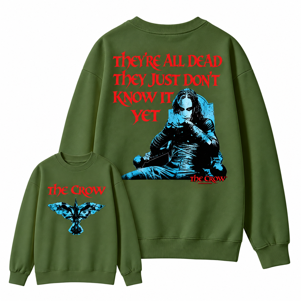 The Crow "They're All Dead They Just Don't Know It Yet" Graphic Sweatshirt