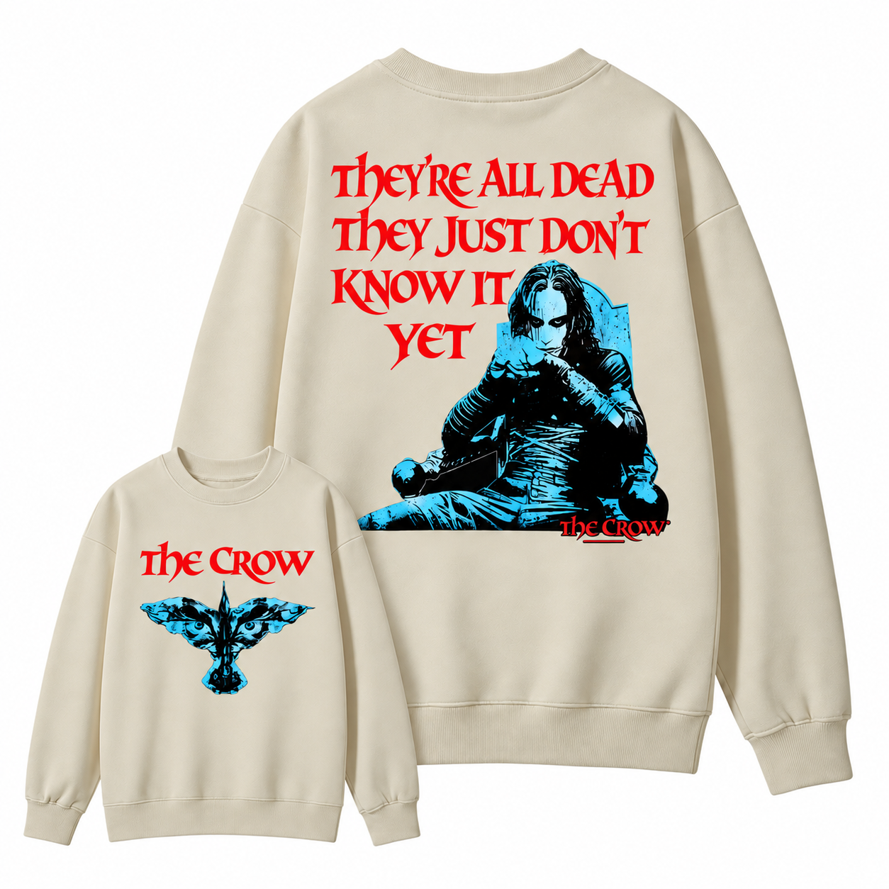 The Crow "They're All Dead They Just Don't Know It Yet" Graphic Sweatshirt