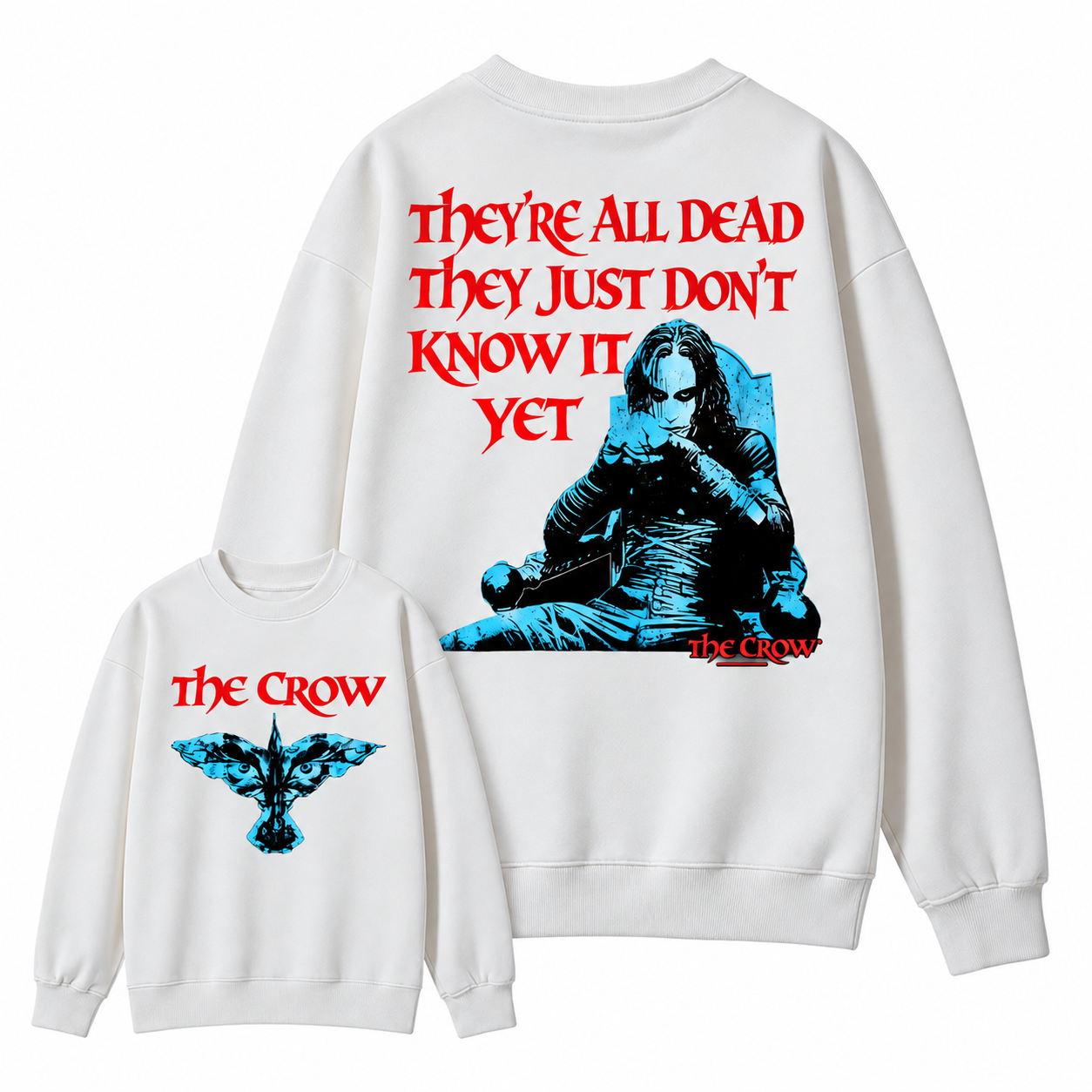 The Crow "They're All Dead They Just Don't Know It Yet" Graphic Sweatshirt