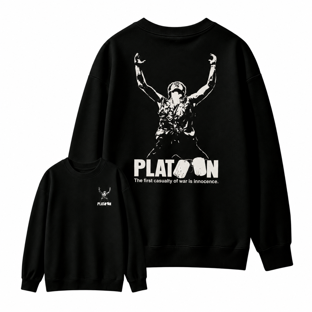 Platoon "First Casualty of War" Classic Graphi Sweatshirt 