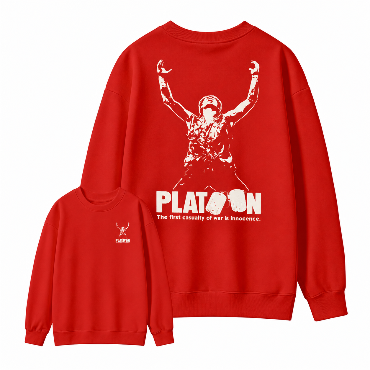 Platoon "First Casualty of War" Classic Graphi Sweatshirt 