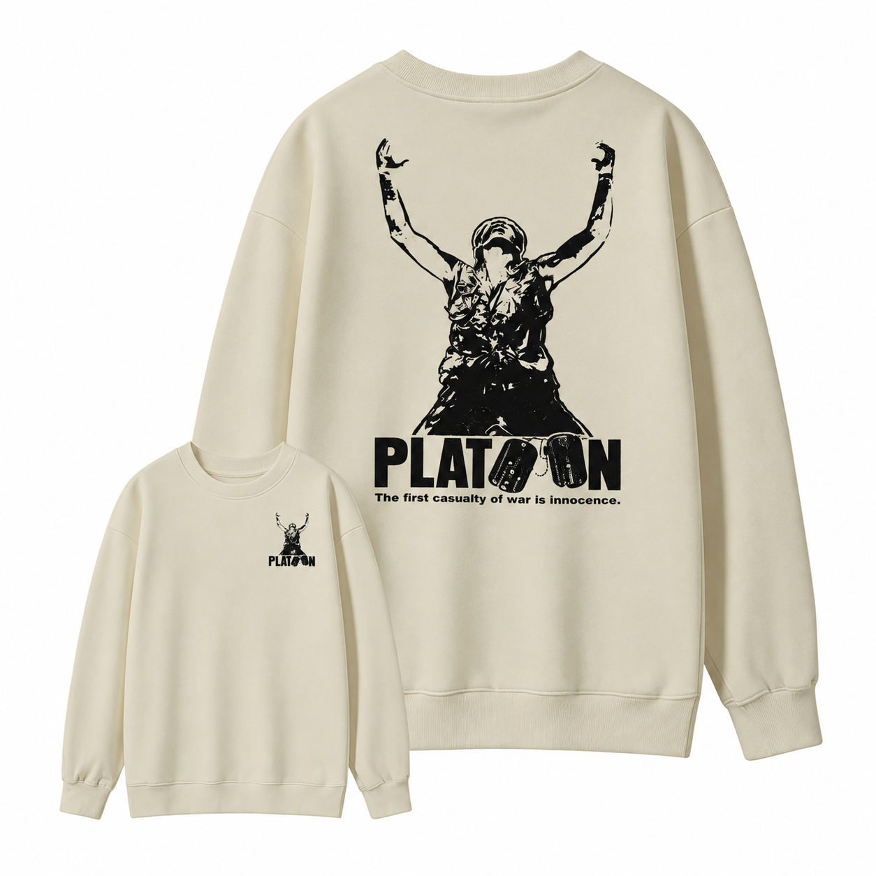 Platoon "First Casualty of War" Classic Graphi Sweatshirt 