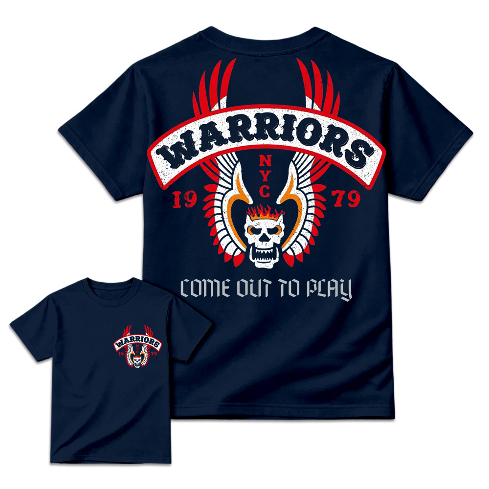 The Warriors "Come Out To Play" 1979 Retro Movie T-Shirt