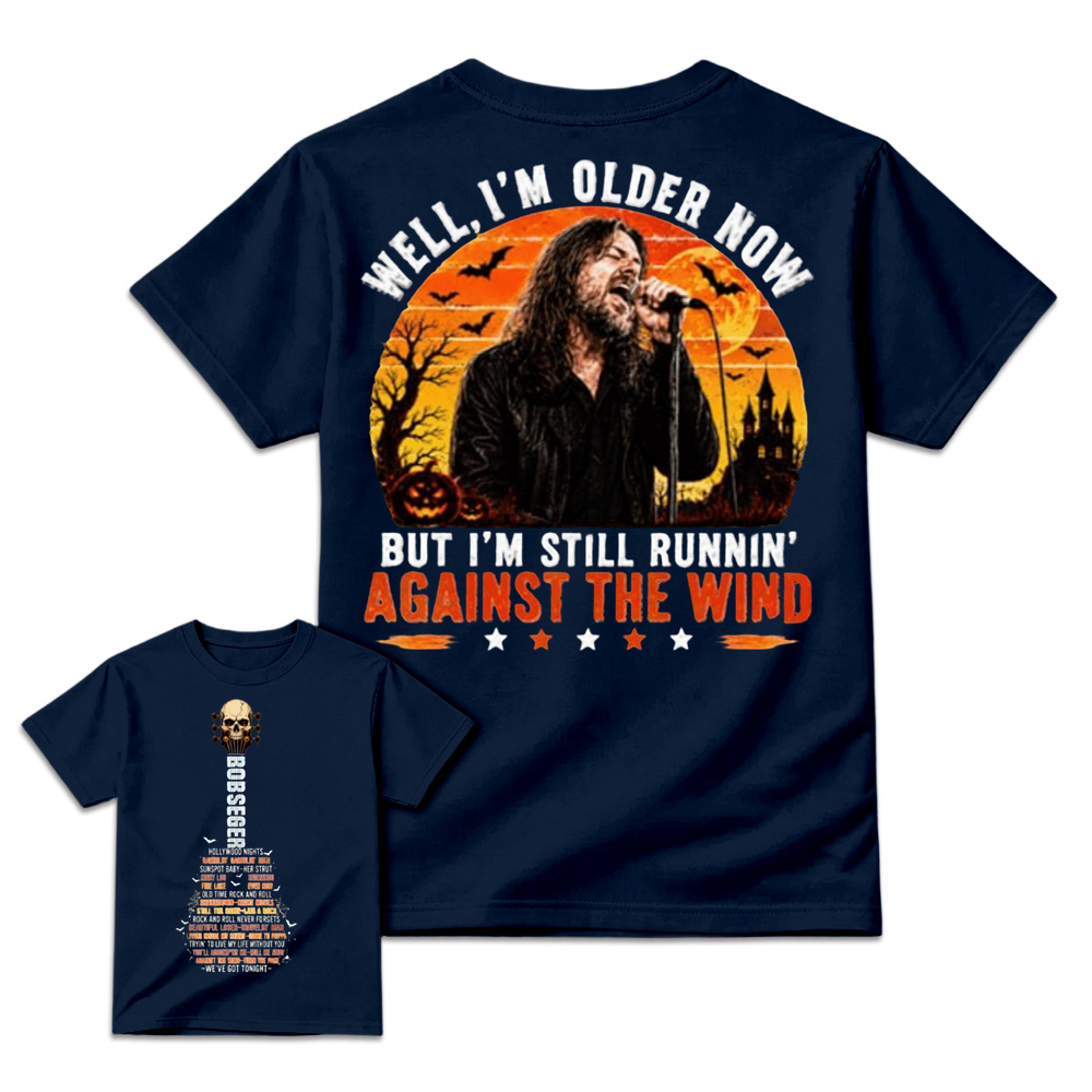Bob Seger "Against The Wind" Vintage Halloween T-Shirt