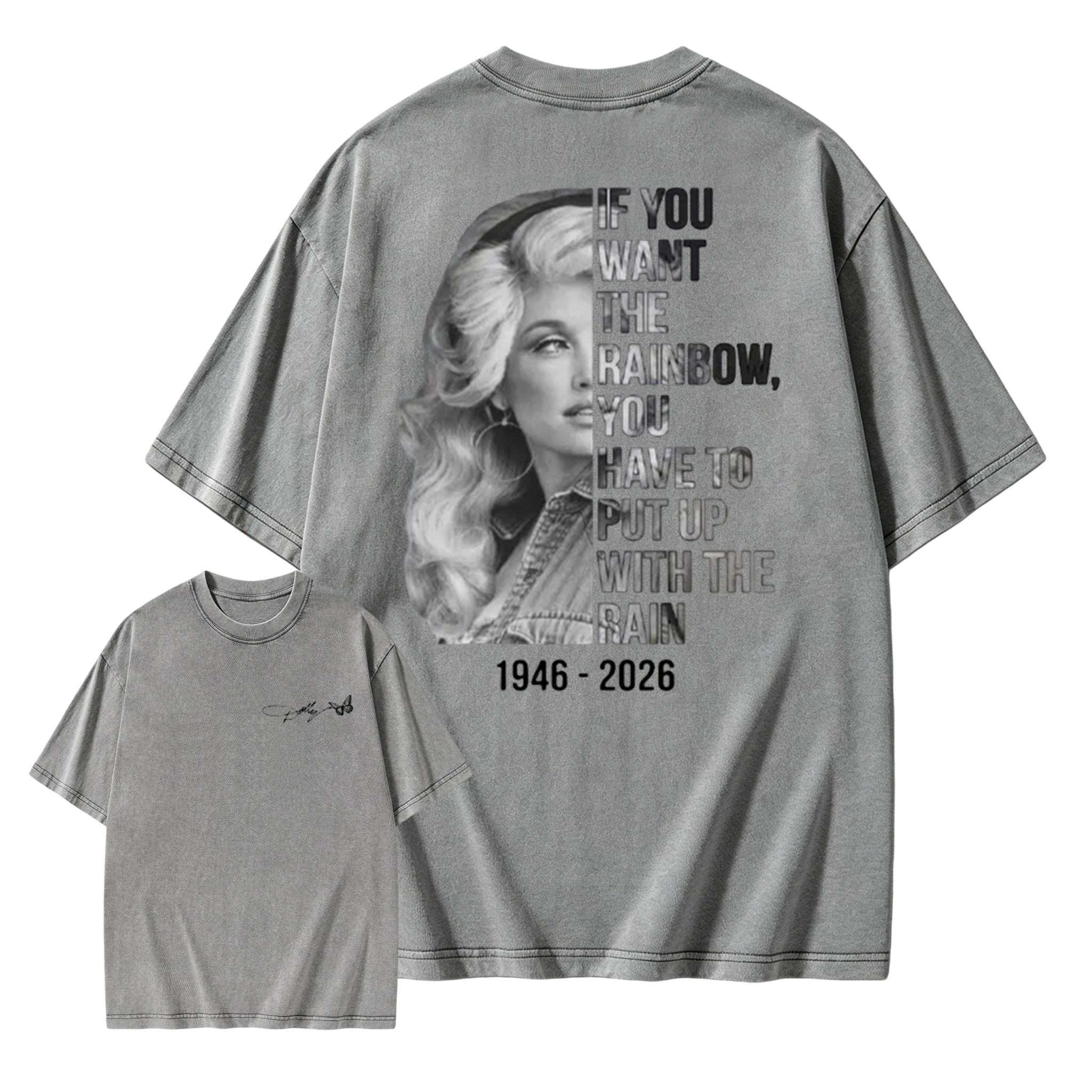 Retro Country Music Singer Quote, Fan Gift, MADE IN USA  Washed T-shirt