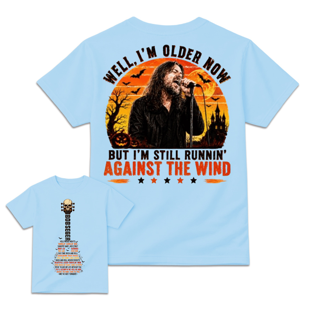 Bob Seger "Against The Wind" Vintage Halloween T-Shirt