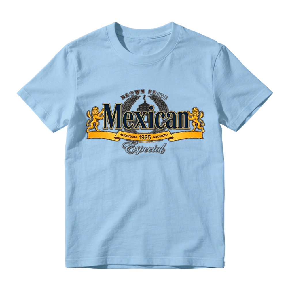 Mexican Especial Beer Inspired Graphic T-Shirt 