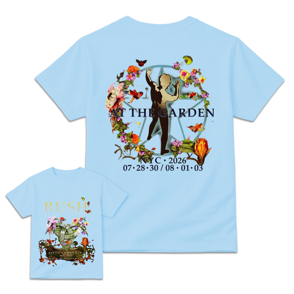 R-u-s-h Band At The Garden 2026 MSG Tour T-Shirt