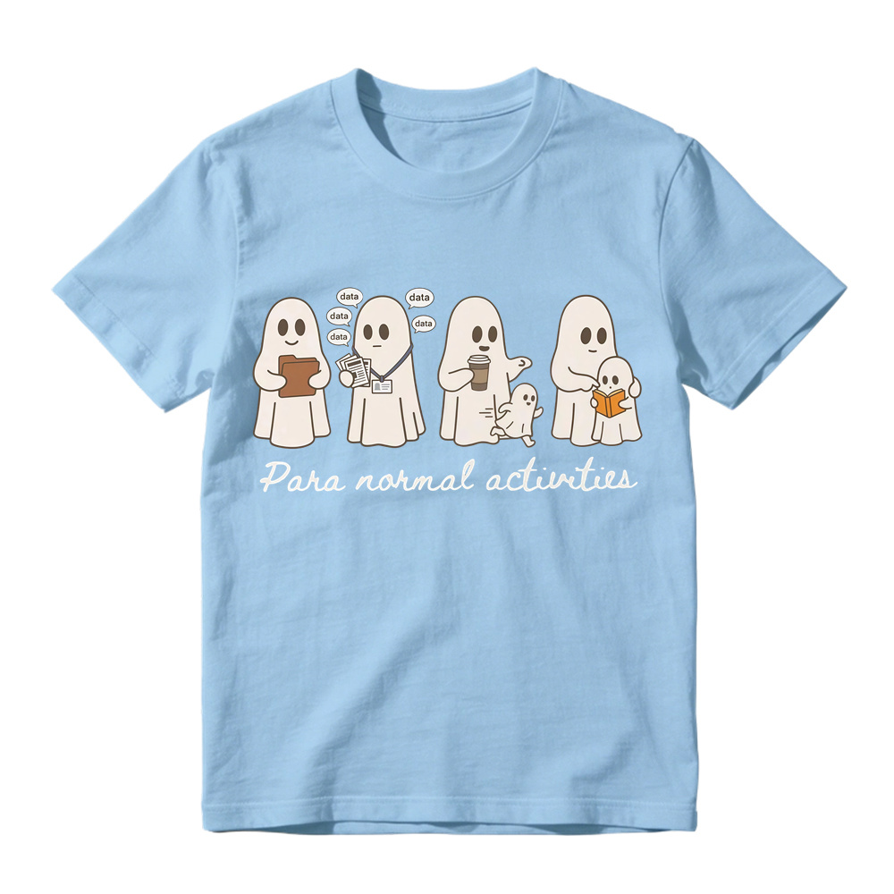 Paranormal Activities Paraprofessional Ghost T-Shirt