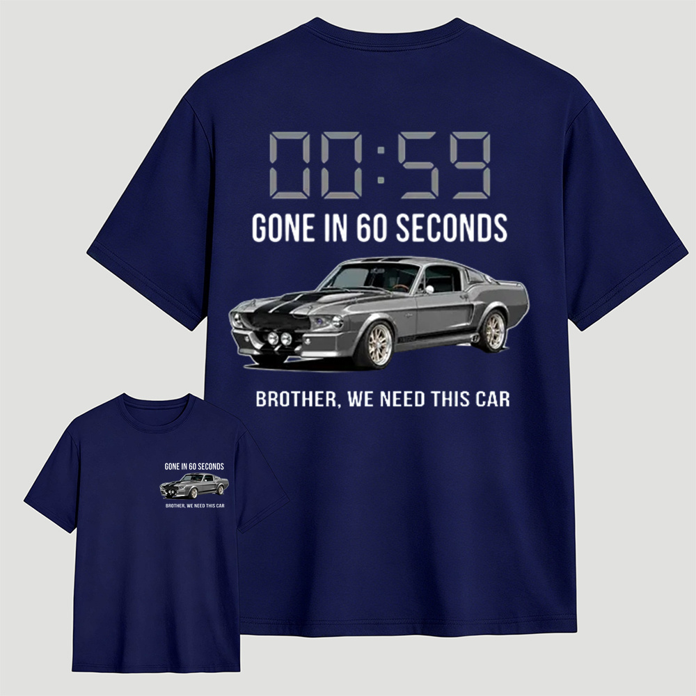 Gone in 60 Seconds Eleanor Mustang Graphic T-Shirt