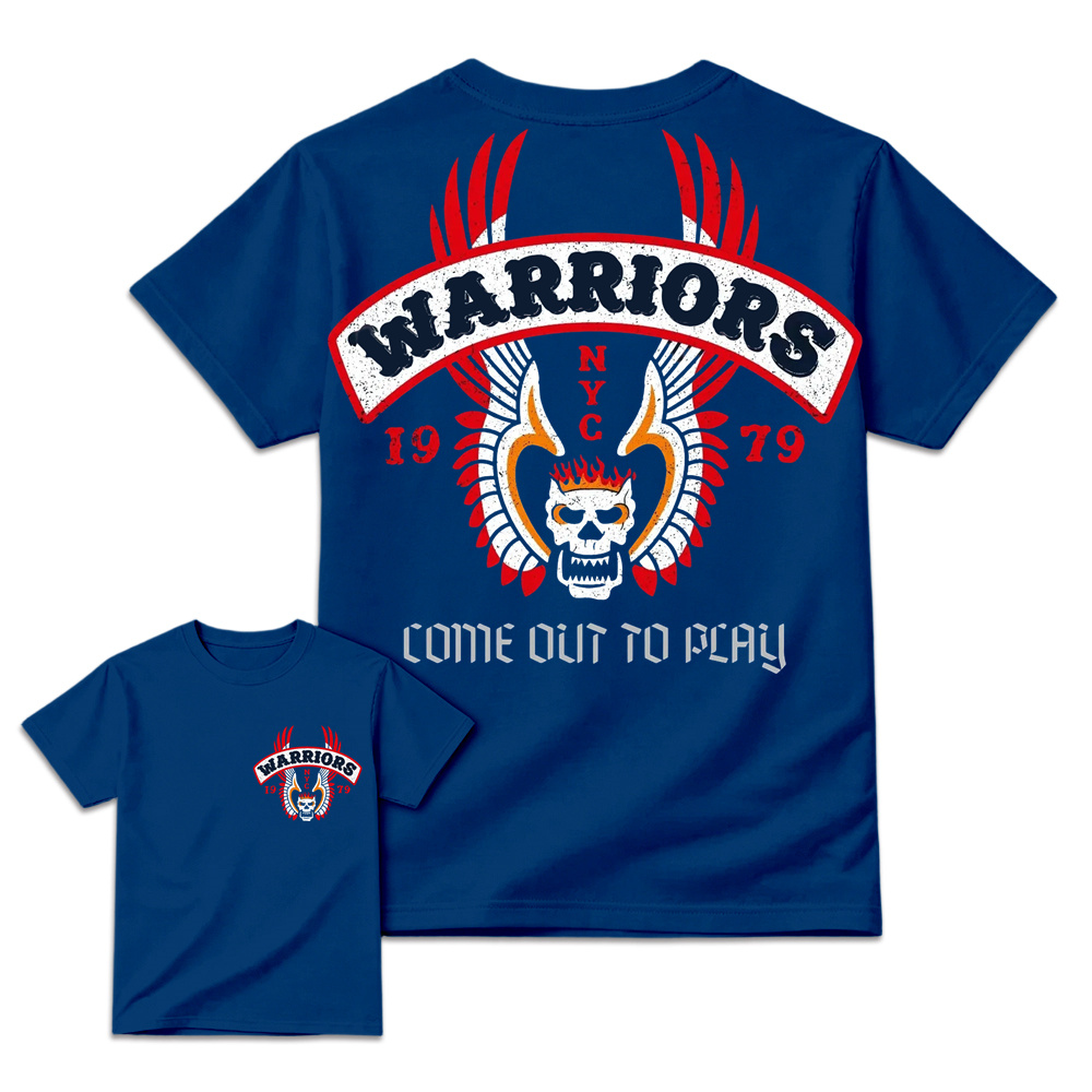 The Warriors "Come Out To Play" 1979 Retro Movie T-Shirt