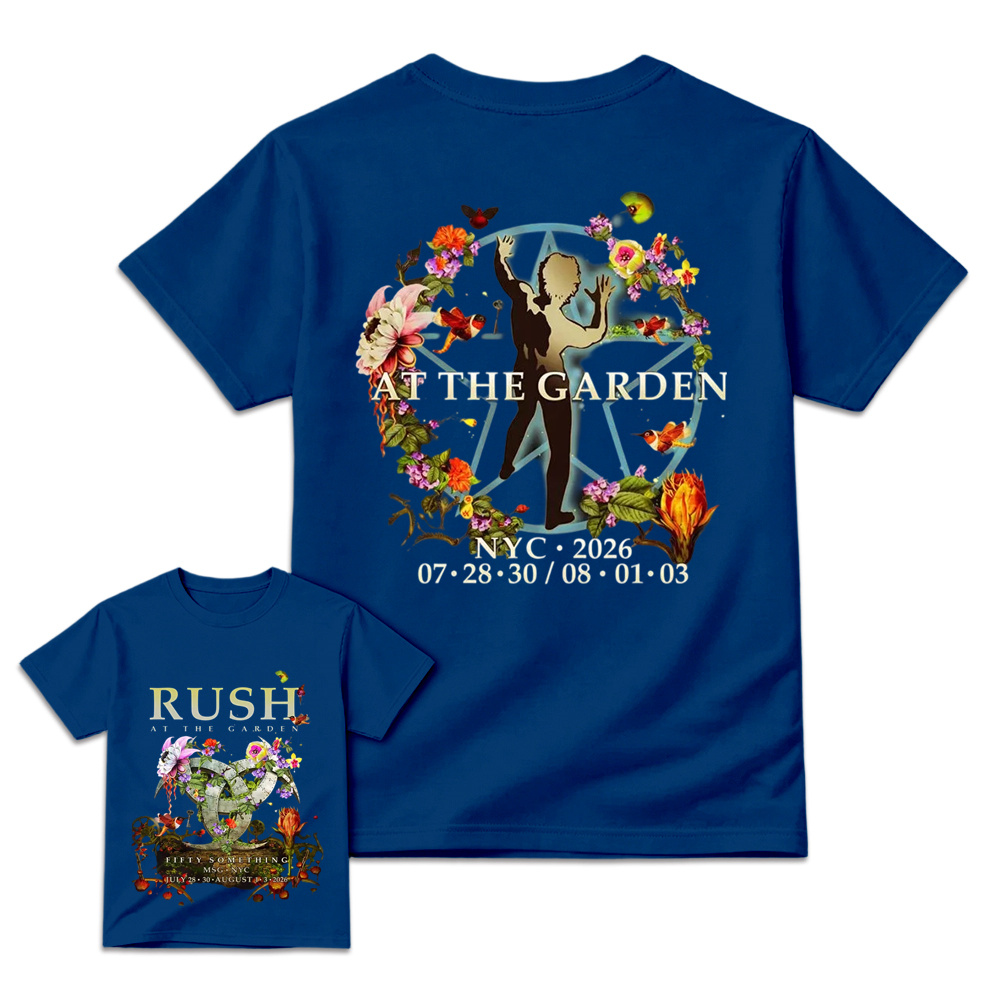 R-u-s-h Band At The Garden 2026 MSG Tour T-Shirt