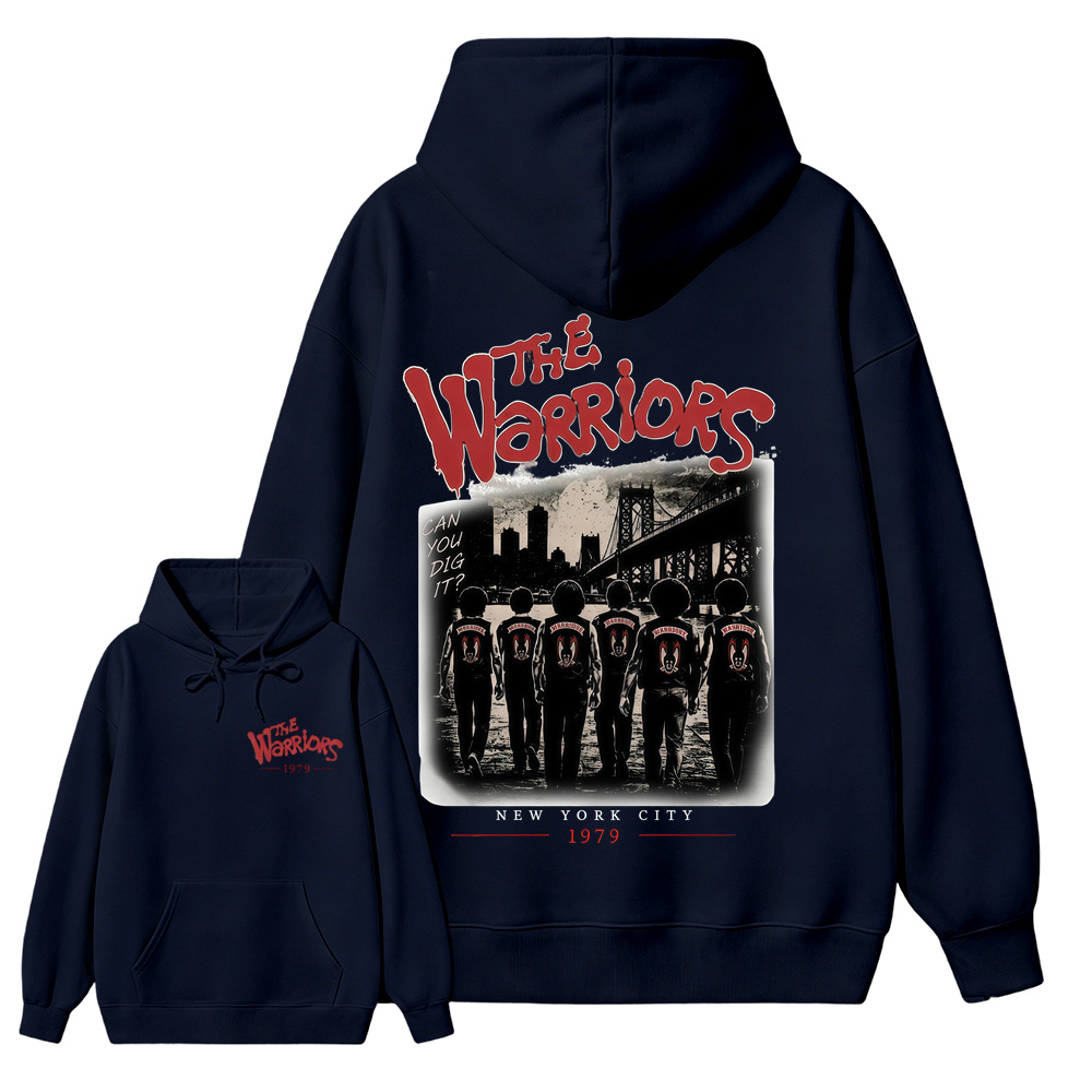 Can You Dig It? The Warriors New York City Gang Print Hoodie 
