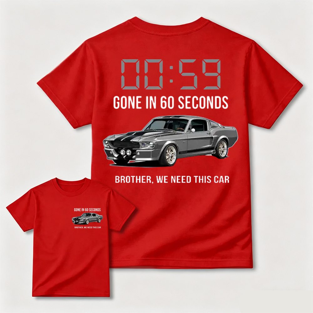 Gone in 60 Seconds Eleanor Mustang Graphic T-Shirt